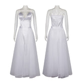 Wicked Glinda Cosplay Costume for Halloween and Stage Performance - Halloweez